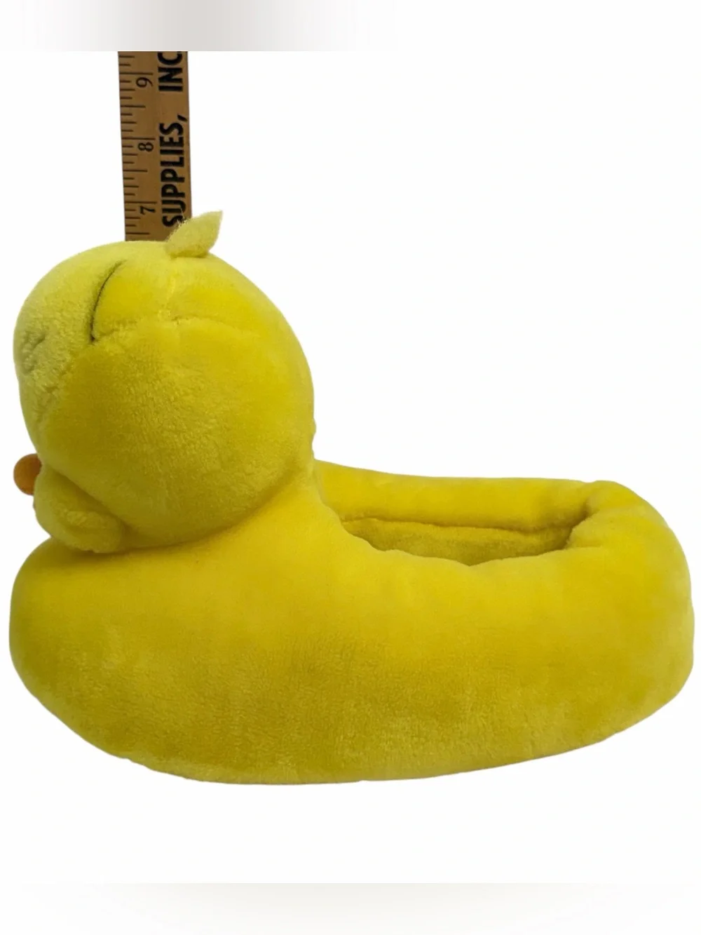 Tweety Bird Plush Slippers Youth Size Large Fits 8-10 Looney Tunes Vintage 2000s
